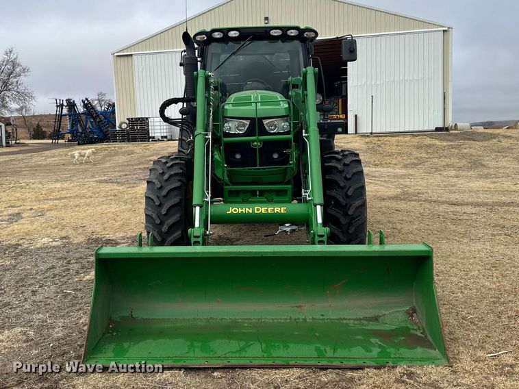 image for item FB6972 2012 John Deere 6150R MFWD tractor