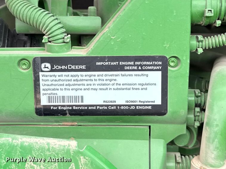 image for item FB6972 2012 John Deere 6150R MFWD tractor