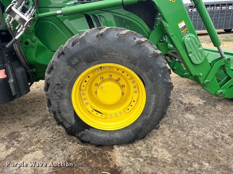 image for item FB6972 2012 John Deere 6150R MFWD tractor