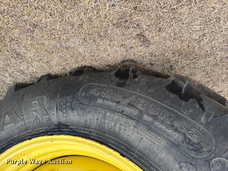 image for item FB6972 2012 John Deere 6150R MFWD tractor