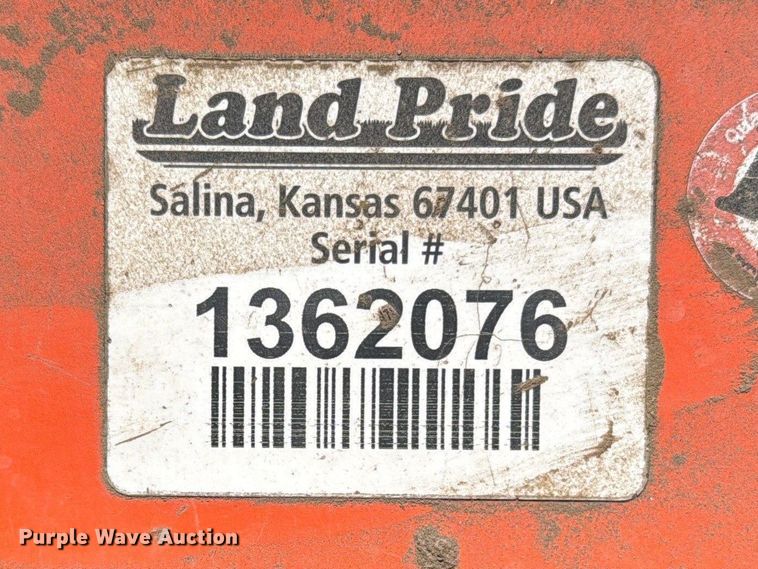 image for item FB6982 2019 Land Pride GS2584 skid steer land leveler