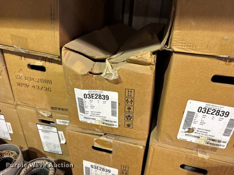 image for item FB6991 Approximately (50) pivot irrigation electric motors