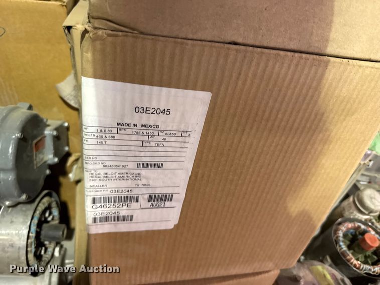 image for item FB6991 Approximately (50) pivot irrigation electric motors