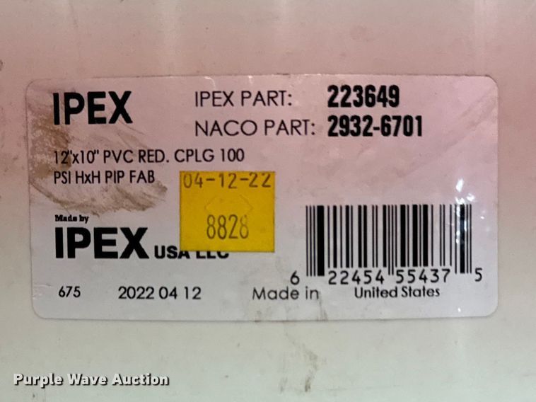 image for item FB6999 PVC pipe fittings