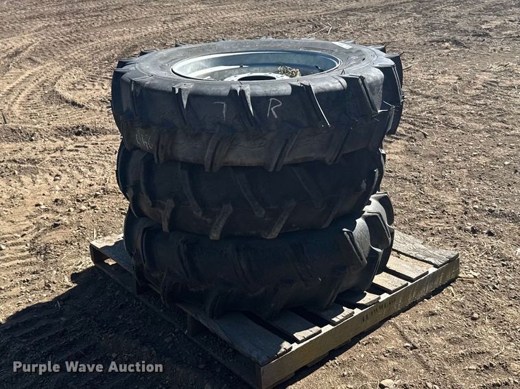 image for item FB7038 (3) 11R24.5 tires and wheels