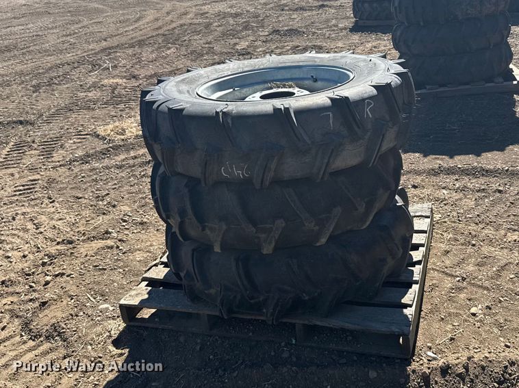 image for item FB7038 (3) 11R24.5 tires and wheels