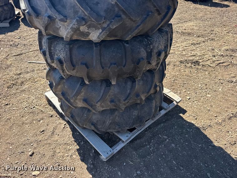 image for item FB7039 (6) 11.2-24 tires and wheels