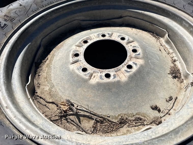 image for item FB7039 (6) 11.2-24 tires and wheels