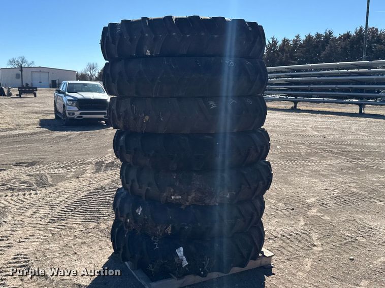 image for item FB7075 (7) 11.2-38 tires and wheels