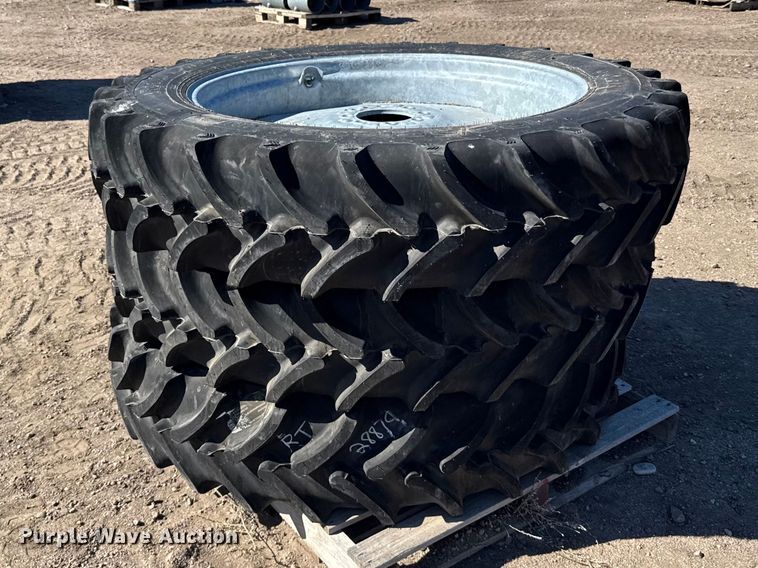 image for item FB7076 (3) 320/85R38 tires and wheels