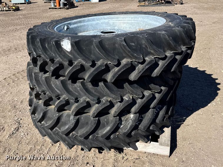 image for item FB7076 (3) 320/85R38 tires and wheels