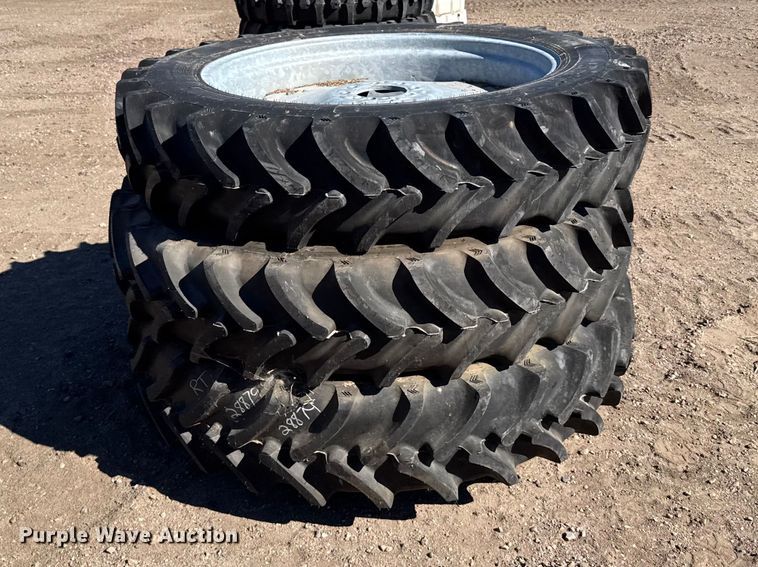 image for item FB7076 (3) 320/85R38 tires and wheels
