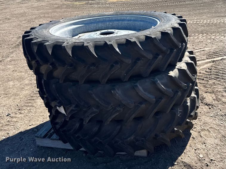 image for item FB7076 (3) 320/85R38 tires and wheels