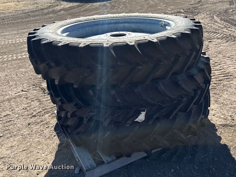 image for item FB7076 (3) 320/85R38 tires and wheels