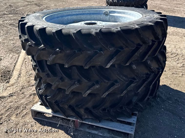 image for item FB7076 (3) 320/85R38 tires and wheels
