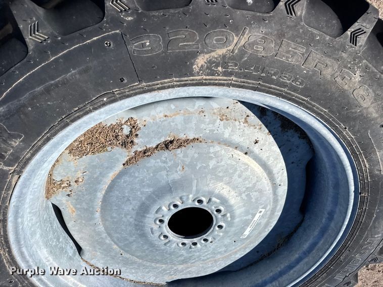 image for item FB7076 (3) 320/85R38 tires and wheels