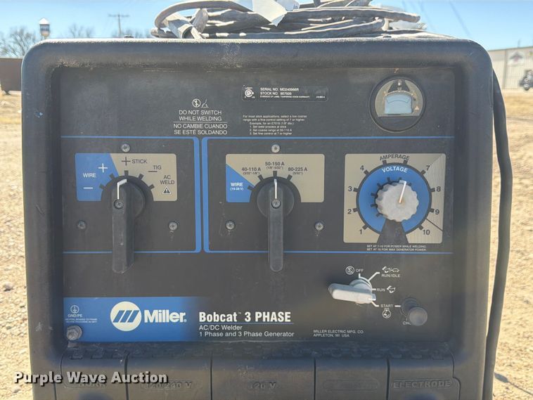 image for item NE9844 Miller Bobcat welder/generator