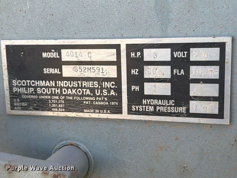 image for item NE9854 Scotchman 4014C iron worker