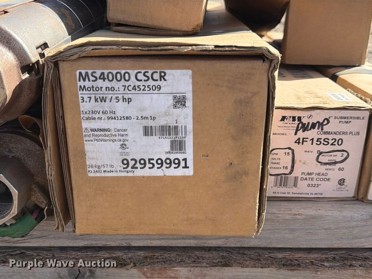 image for item NE9859 Submersible pumps