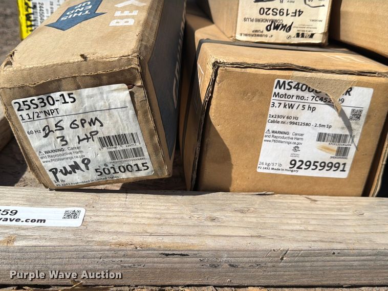 image for item NE9859 Submersible pumps