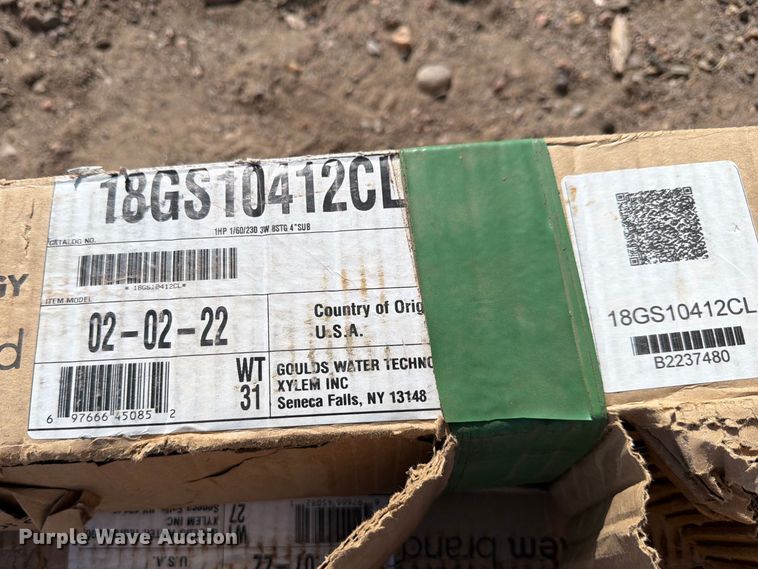 image for item NE9860 Approximately (12) submersible pumps