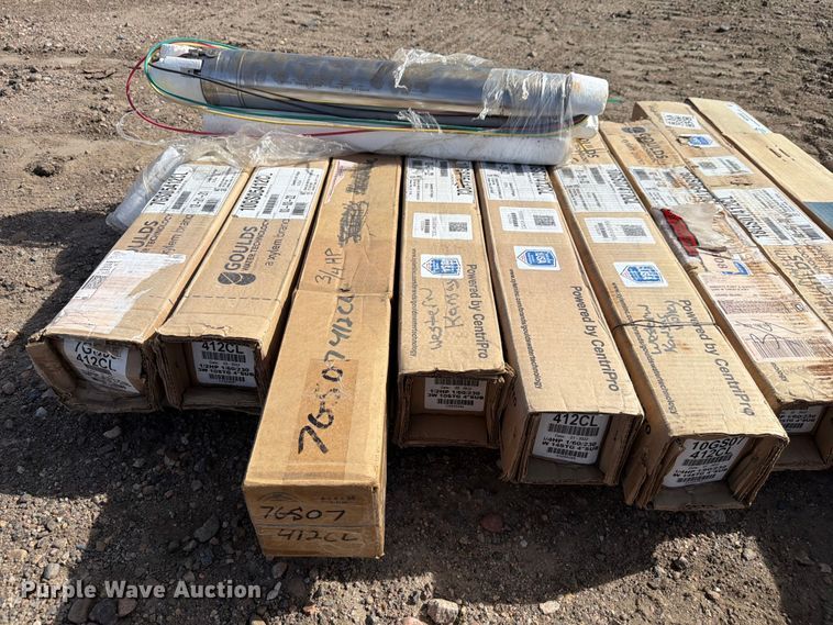 image for item NE9860 Approximately (12) submersible pumps