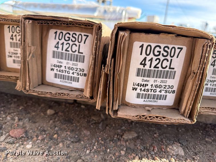 image for item NE9860 Approximately (12) submersible pumps