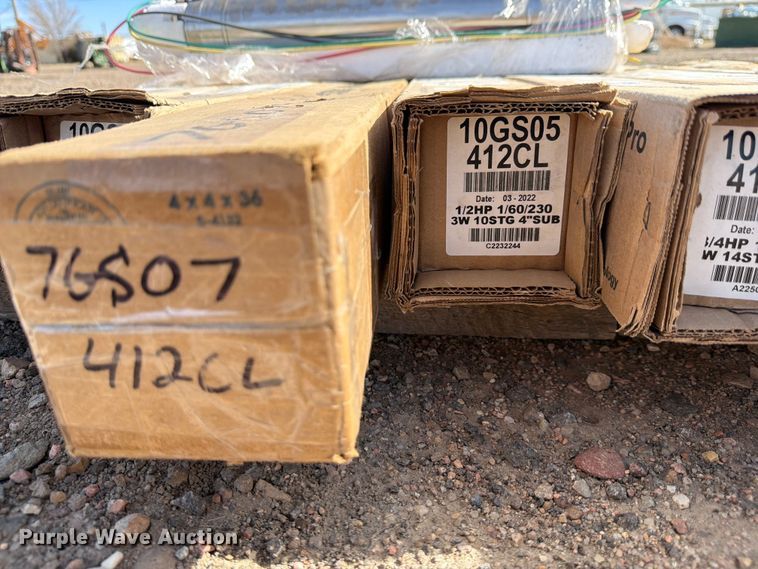 image for item NE9860 Approximately (12) submersible pumps