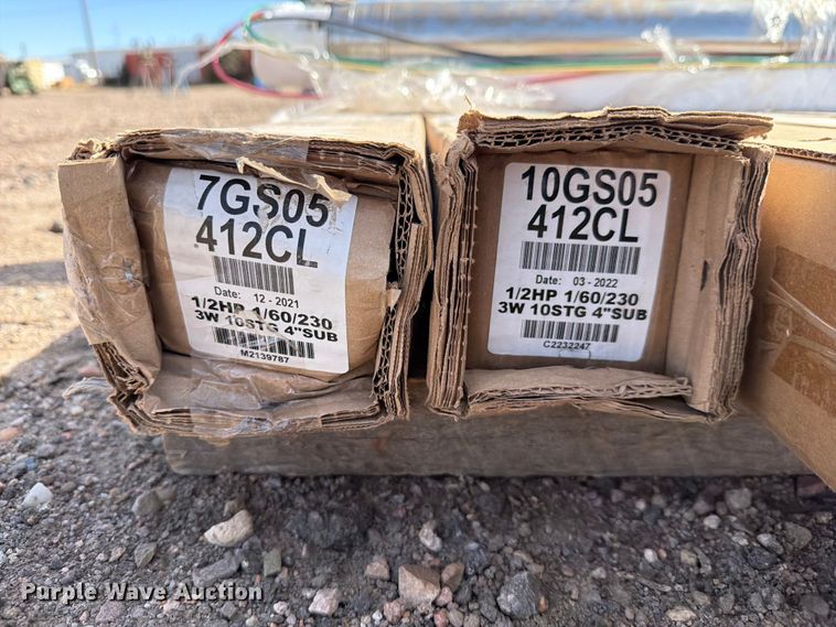 image for item NE9860 Approximately (12) submersible pumps