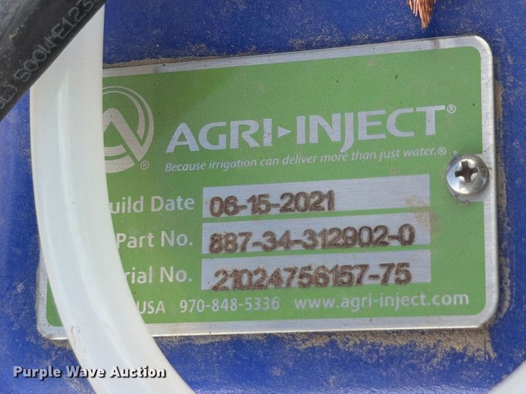 image for item NE9861 Agri-Inject 887-34-312902-0 chemical injector