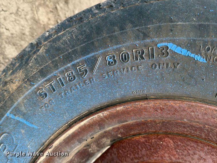 image for item NE9865 Pole trailer