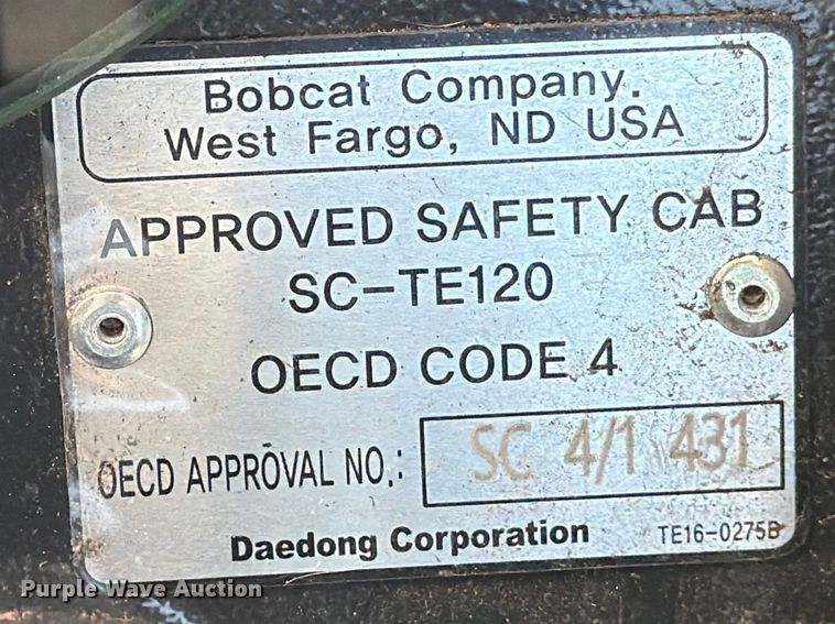 image for item YA2000 Bobcat CT5555 MFWD tractor