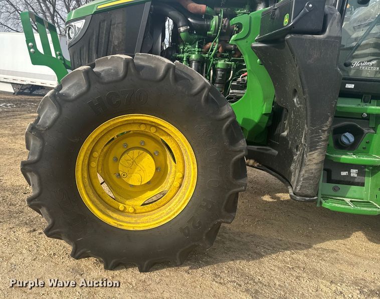 image for item YA2086 2025 John Deere 6M 125 MFWD tractor