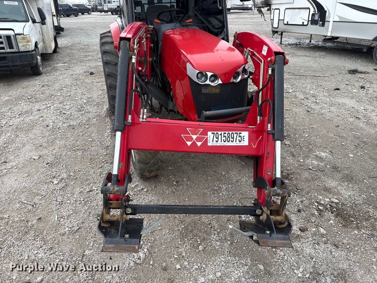 image for item YA2739 2012 Massey Ferguson MF1660 MFWD tractor