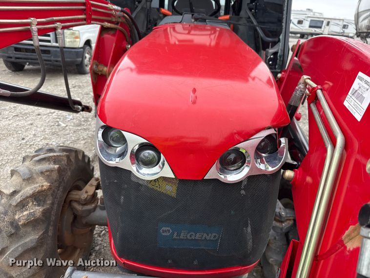 image for item YA2739 2012 Massey Ferguson MF1660 MFWD tractor