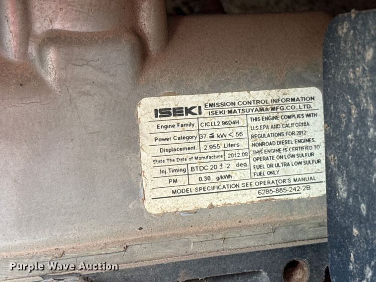 image for item YA2739 2012 Massey Ferguson MF1660 MFWD tractor