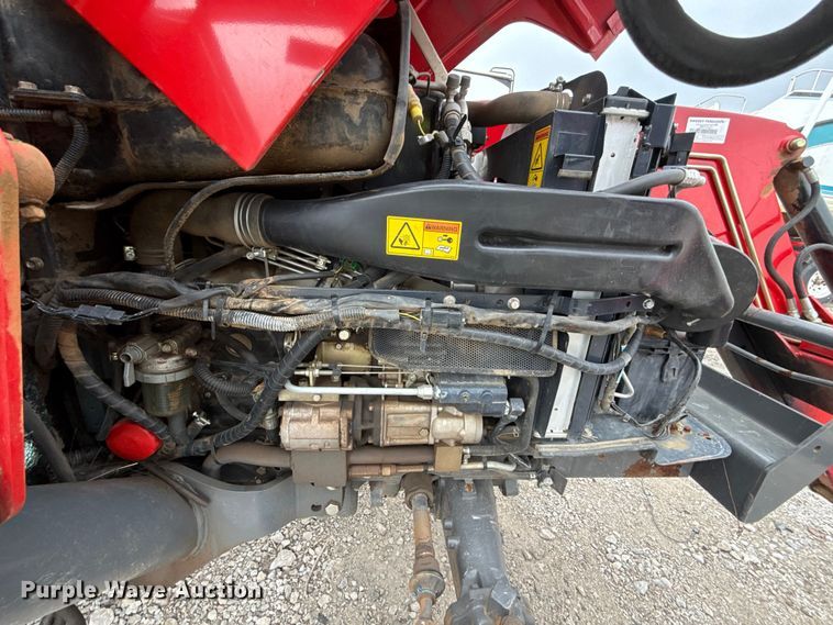 image for item YA2739 2012 Massey Ferguson MF1660 MFWD tractor