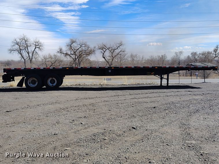image for item BI9763 2006 Transcraft SF-650H S2 flatbed trailer