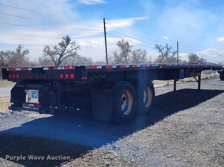 image for item BI9763 2006 Transcraft SF-650H S2 flatbed trailer