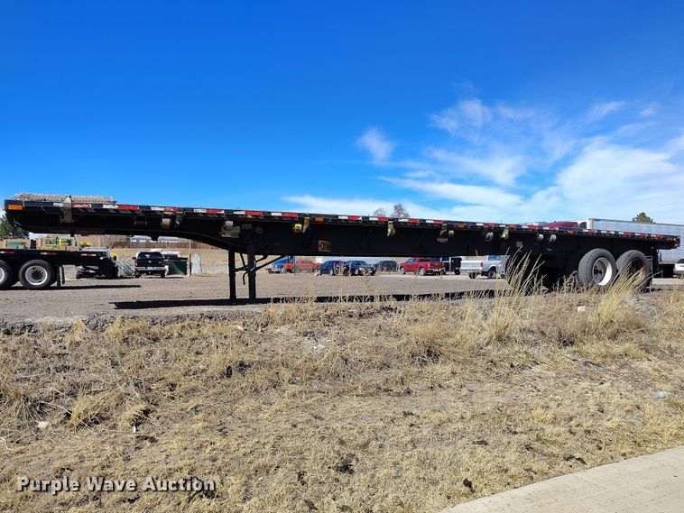 image for item BI9763 2006 Transcraft SF-650H S2 flatbed trailer
