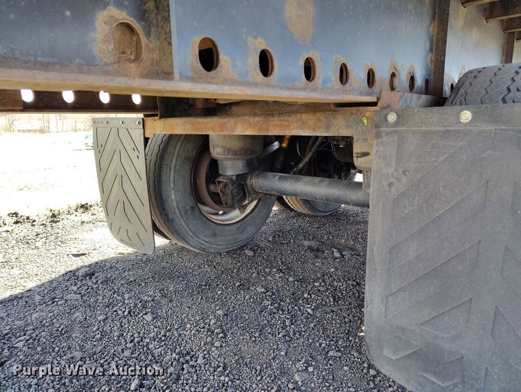 image for item BI9763 2006 Transcraft SF-650H S2 flatbed trailer