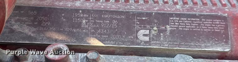 image for item DQ4339 2019 Peterbilt 389 semi truck