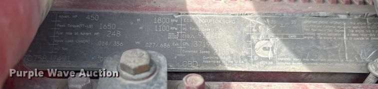 image for item DQ4346 2012 Kenworth T800 semi truck