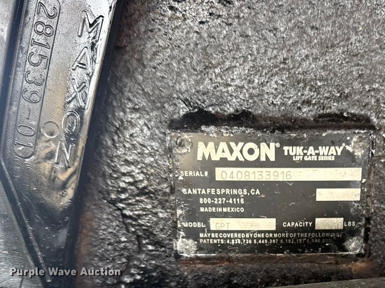 image for item DQ4358 2009 International 7500 box truck