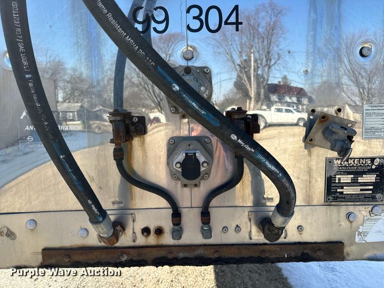 image for item DV0800 1999 Wilkens OK2MA16TCFSR walking floor trailer