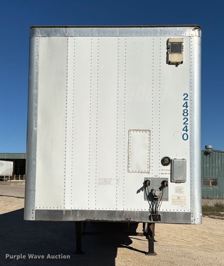 image for item DX5906 2012 Wabash dry van trailer