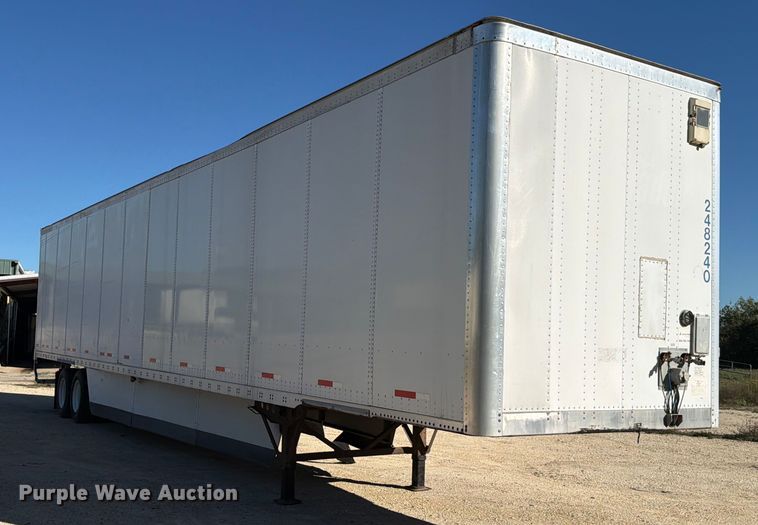 image for item DX5906 2012 Wabash dry van trailer