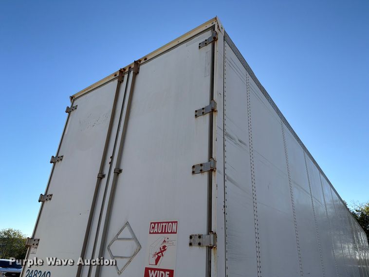 image for item DX5906 2012 Wabash dry van trailer