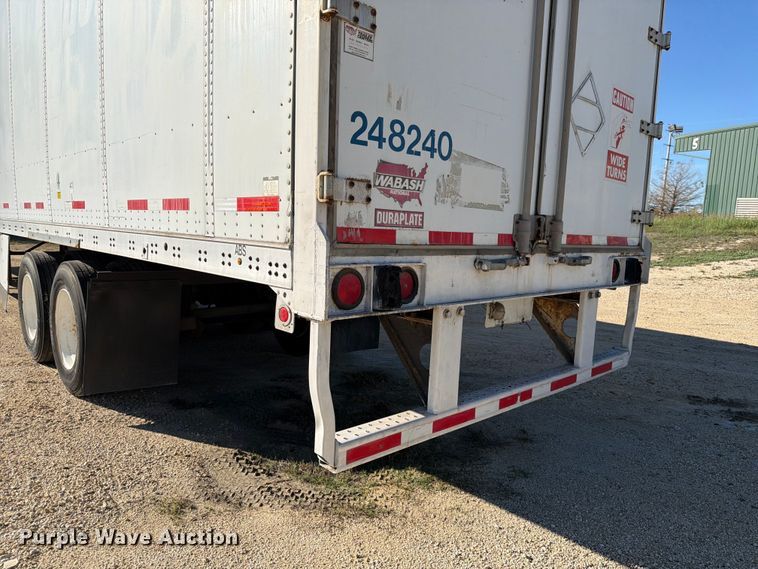 image for item DX5906 2012 Wabash dry van trailer