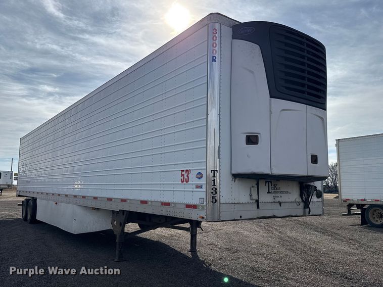 image for item DZ5129 2012 Utility refrigerated van trailer